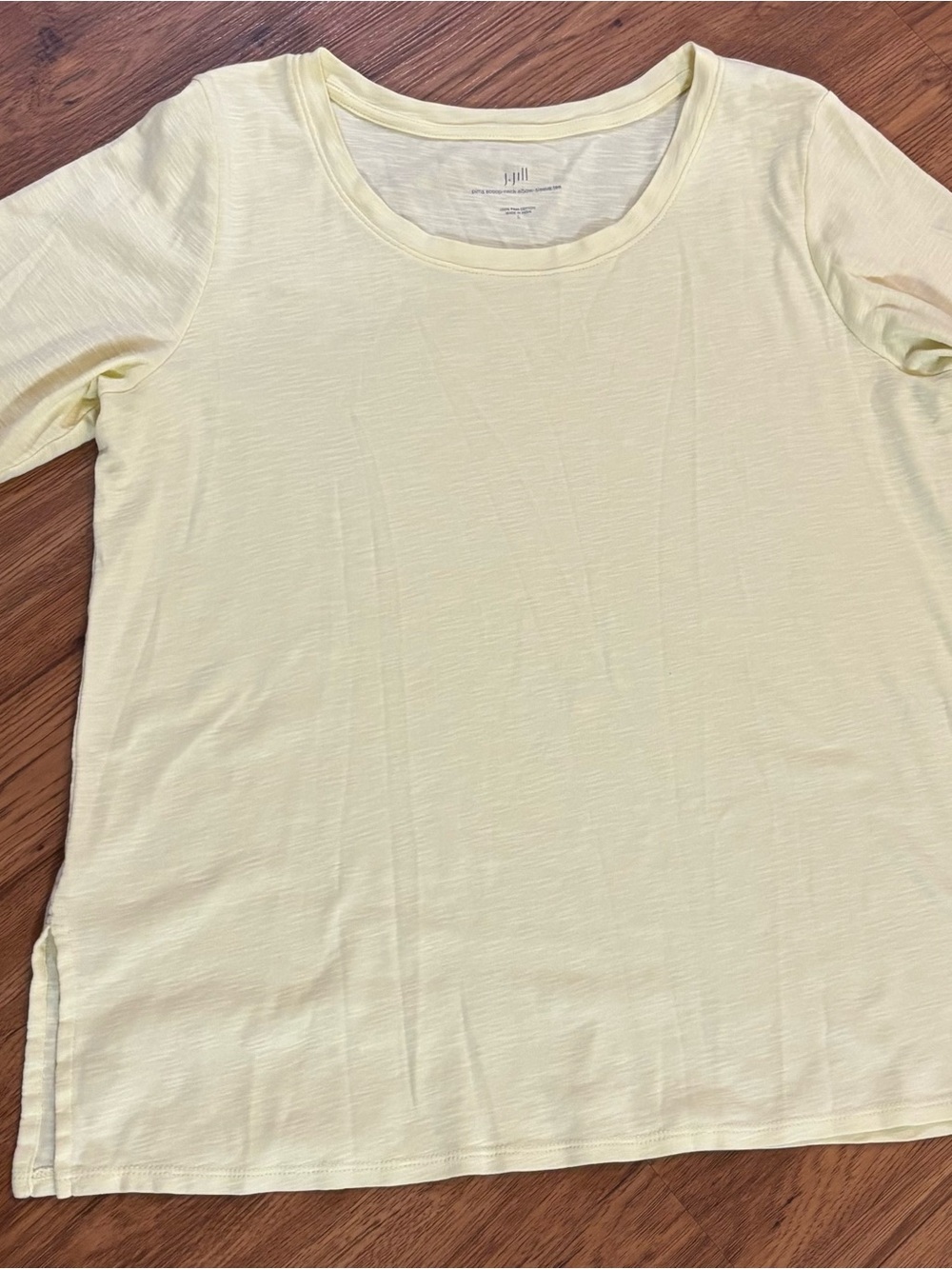 J Jill Womens Large Elbow Sleeve Top